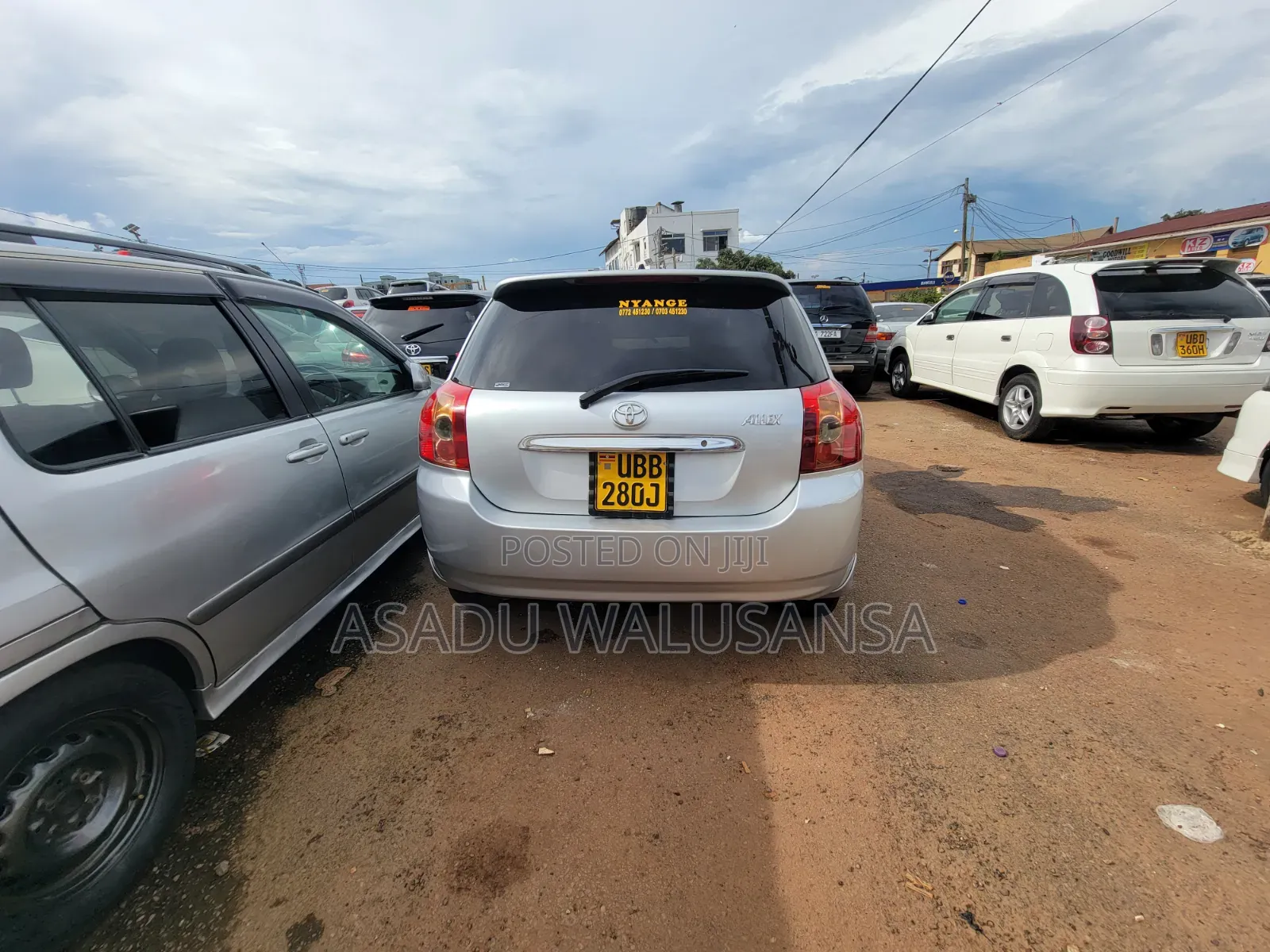 Toyota Allex 2007 Silver