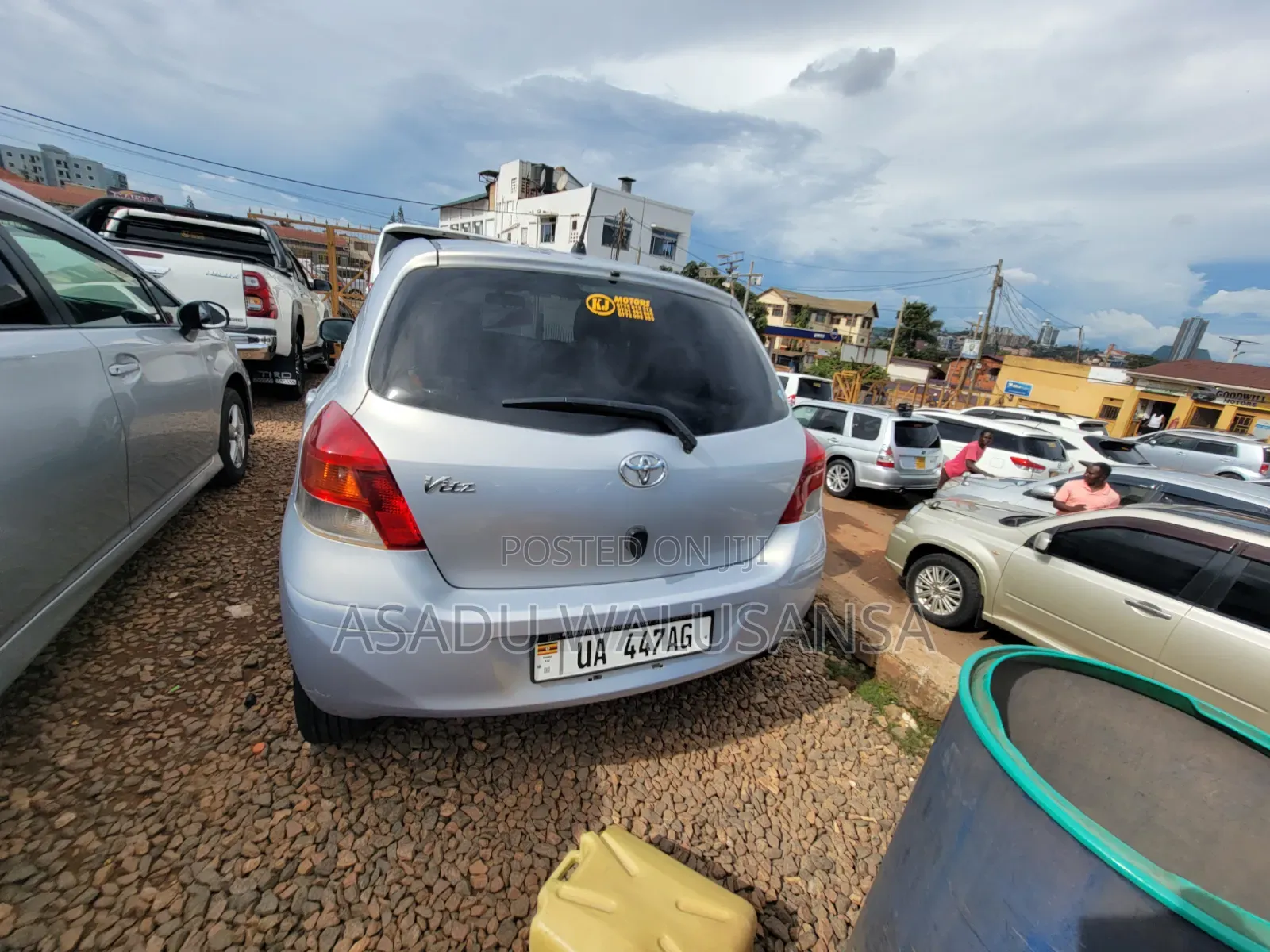 Toyota Vitz 2008 Gray