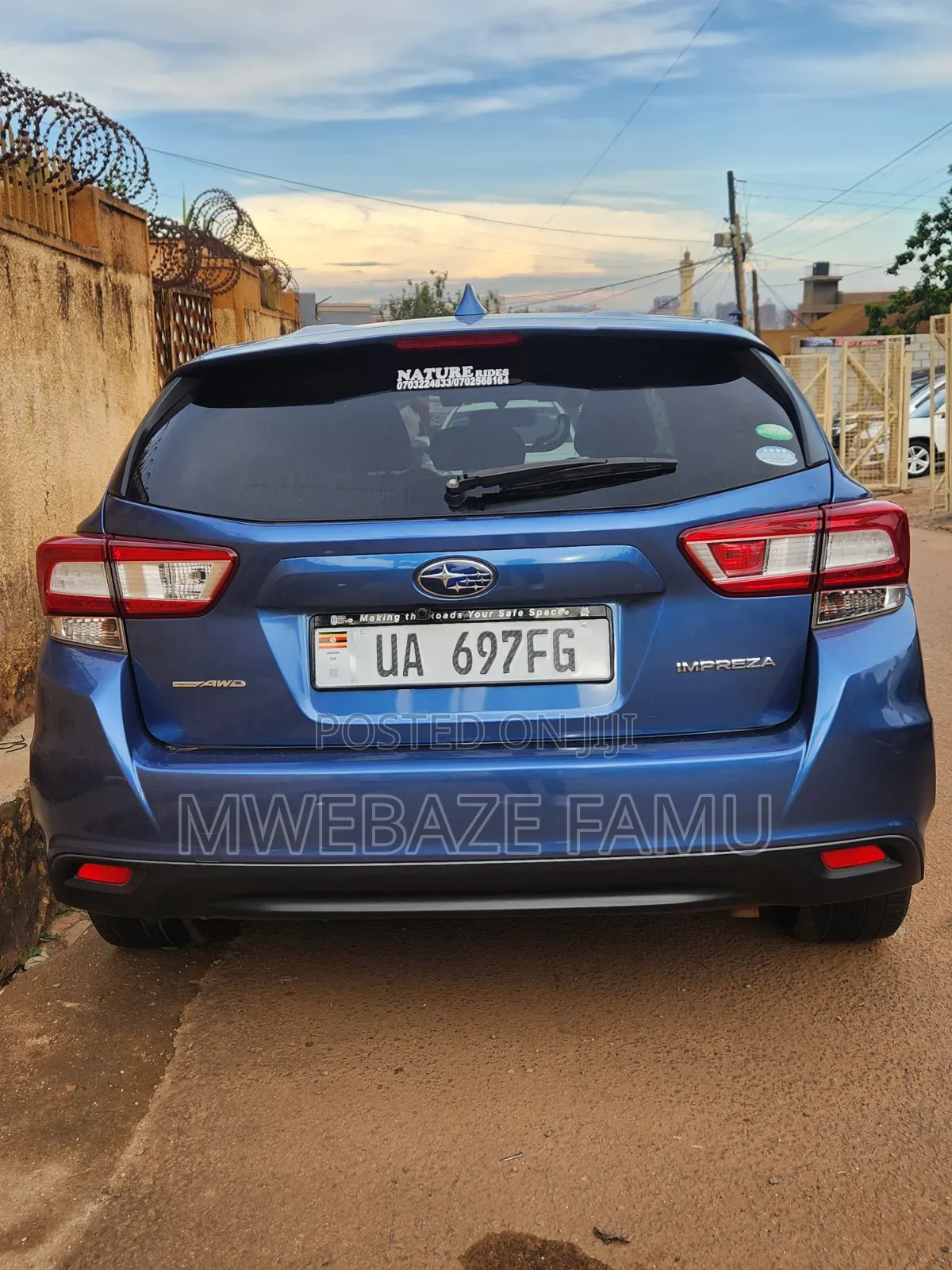 Subaru Impreza 2017 Blue