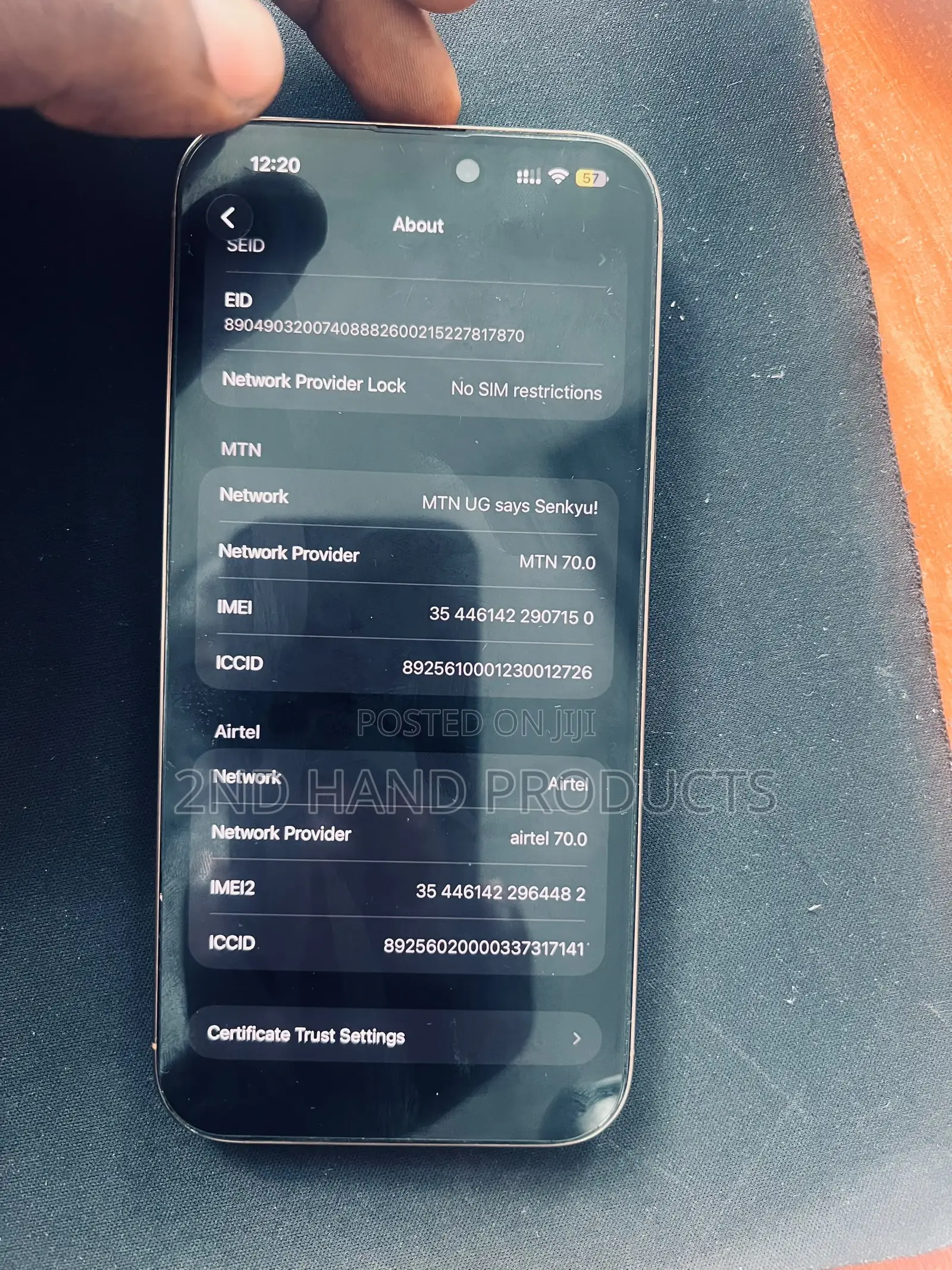 Apple iPhone 16 Pro Max 256 GB White