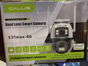 Calus E31max-4g Dual Lens Smart Security CCTV Outdoor Camera