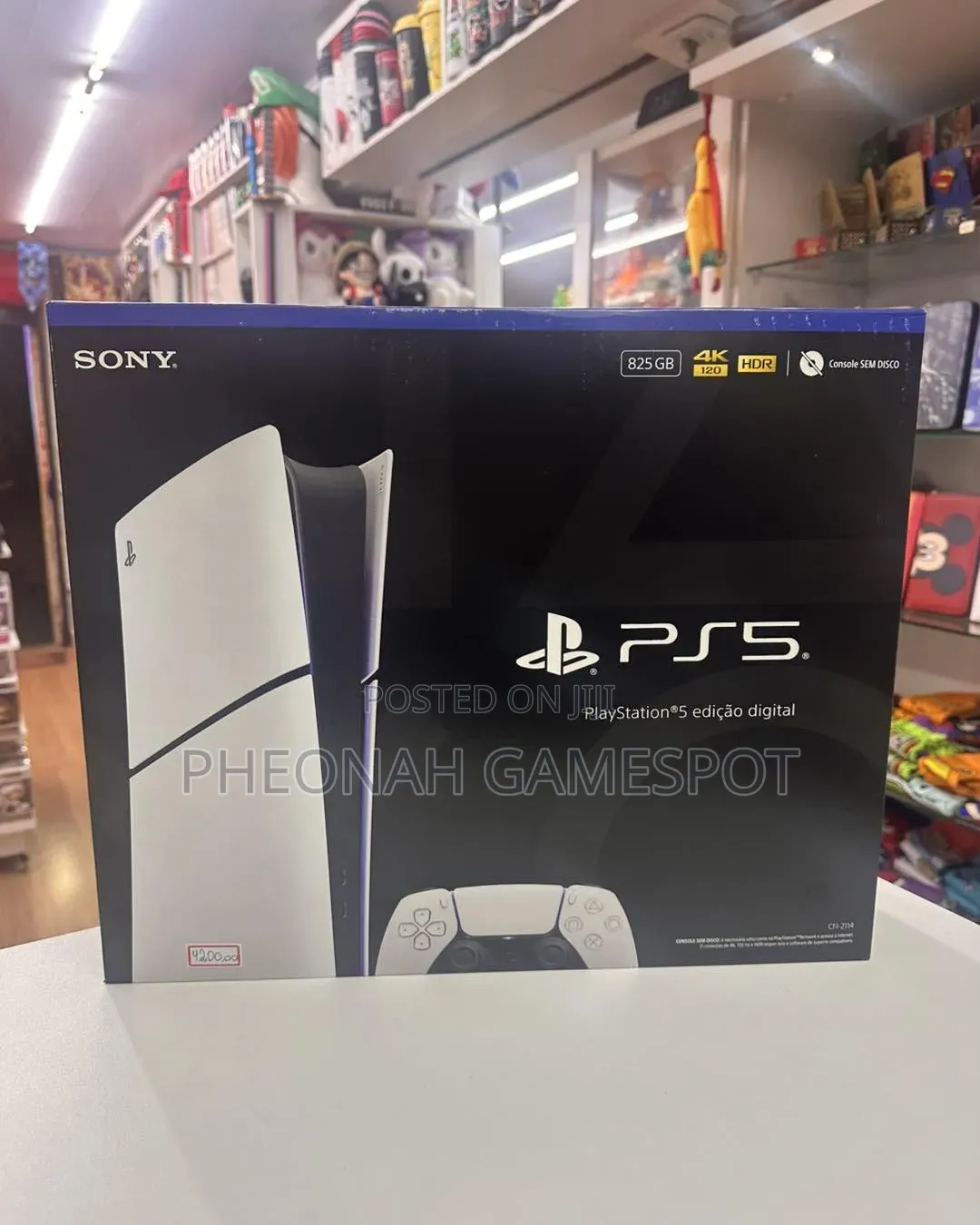 Brand New Ps5 Slim Digital: Dive Into Massive Gaming Worlds Now