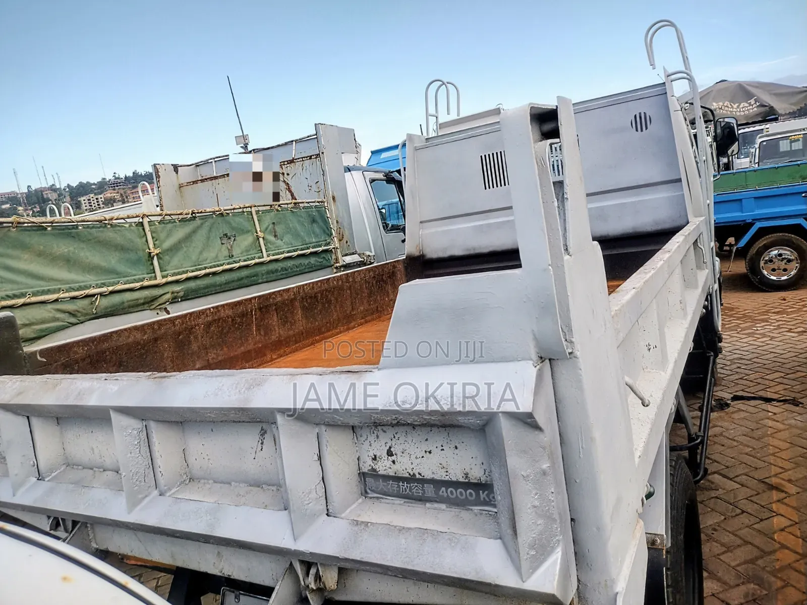 Isuzu 4ton With Engine Number 6E1