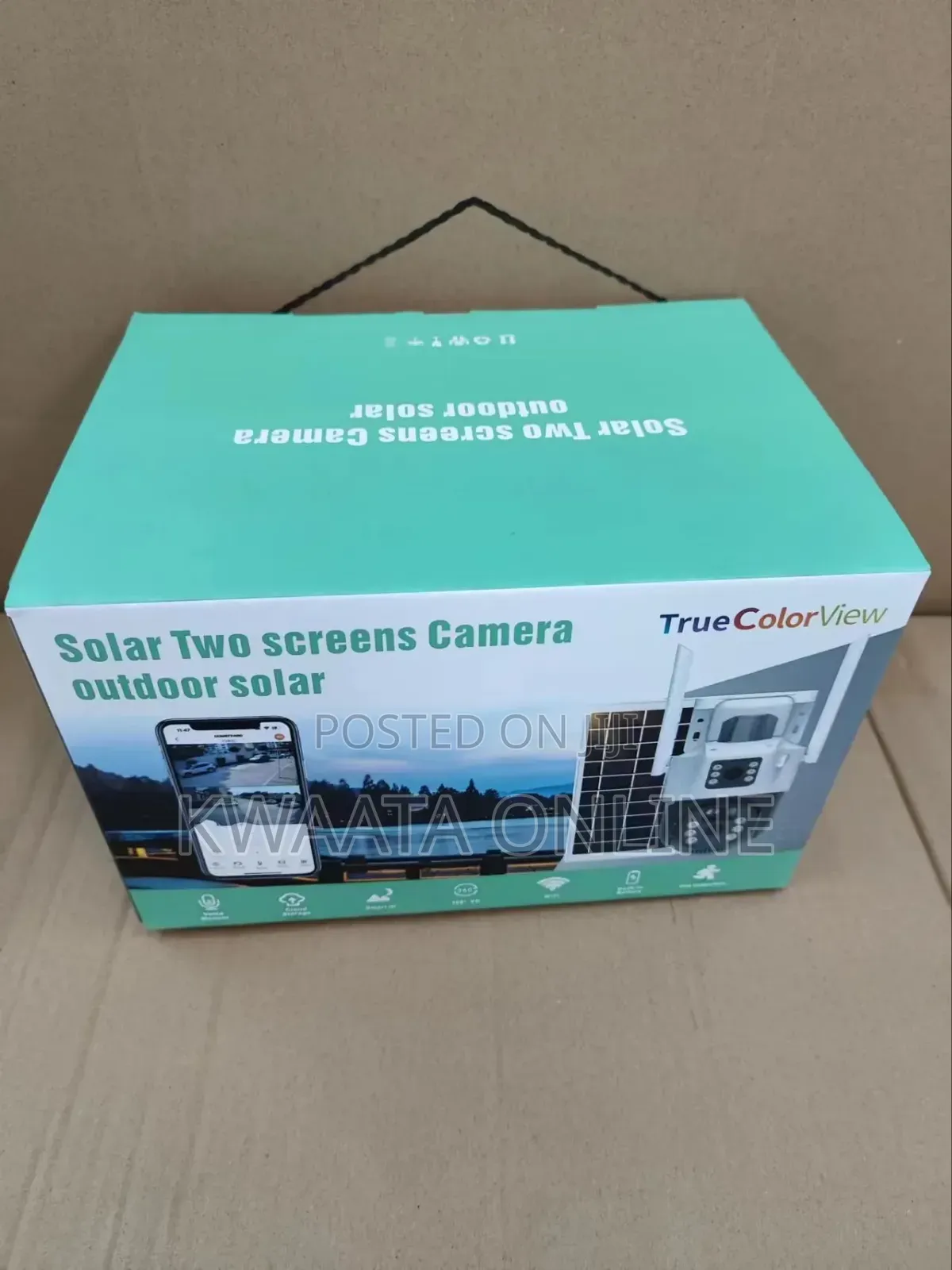 4G Sim Card/Wi-Fi Dual-Screen PTZ Solar Security Wireless HD Camera