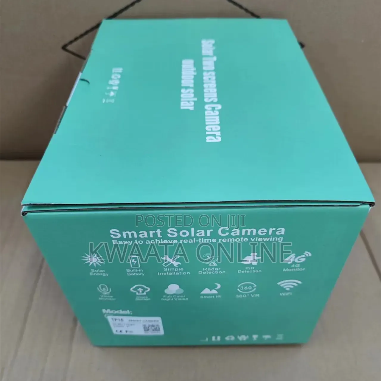 4G Sim Card/Wi-Fi Dual-Screen PTZ Solar Security Wireless HD Camera