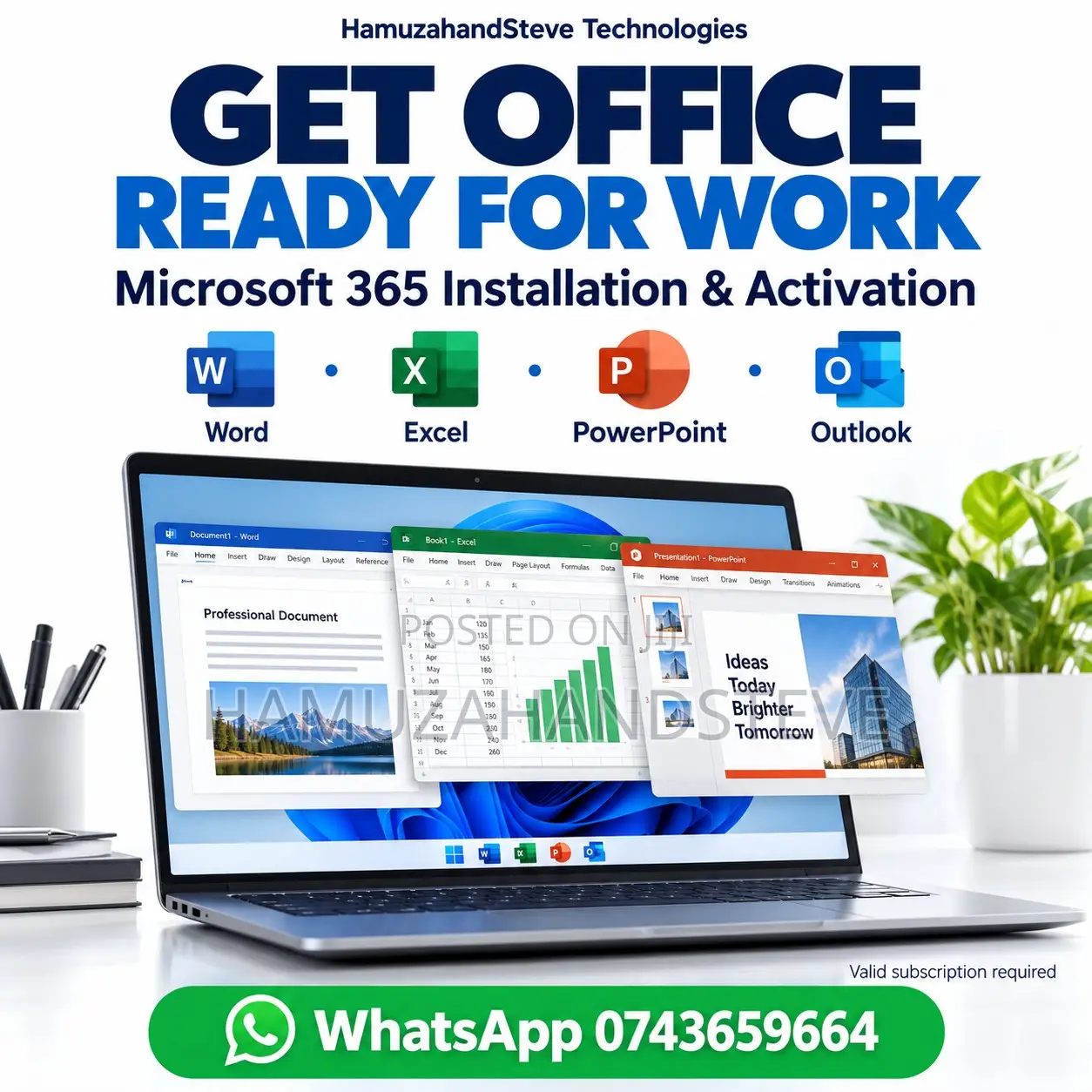 Microsoft 365 Setup & Activation, Work With Confidence