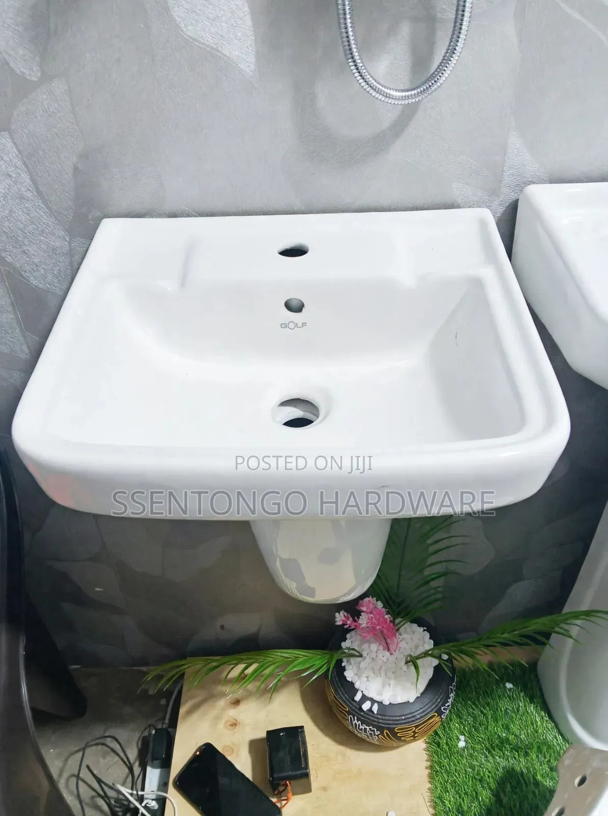 Hand Basin Complete Set Golf Square Good Quality/All Types