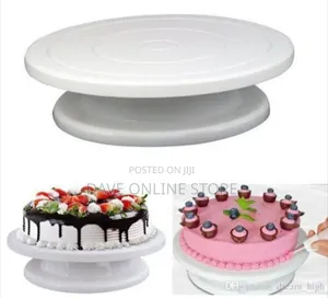 11-Inch (Approx. 28 Cm) Plastic Cake Decorating Turntable
