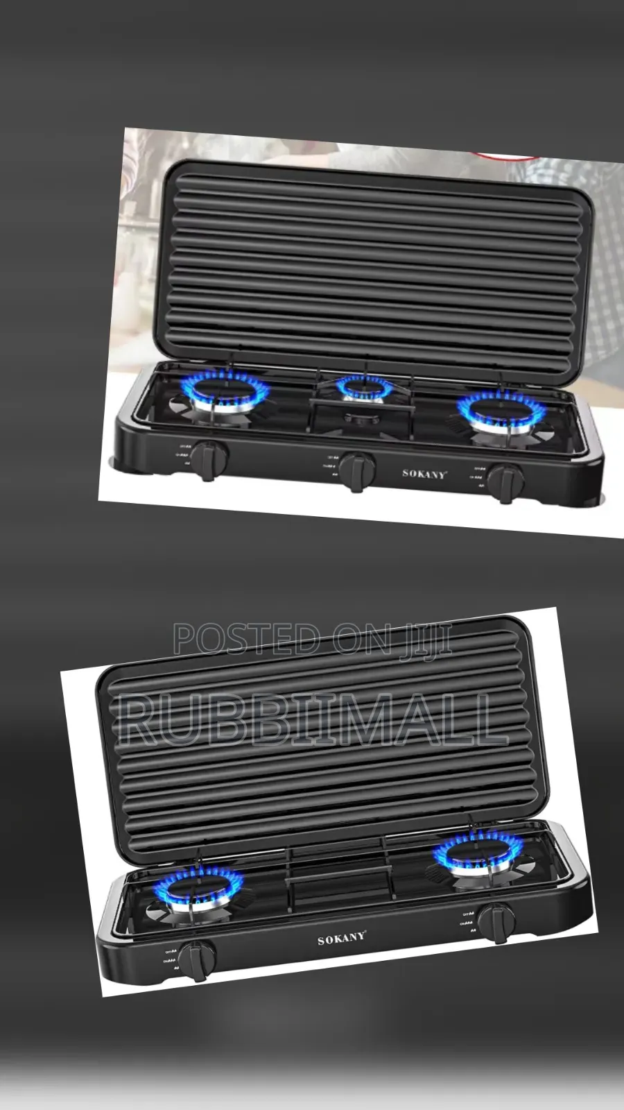 Sokany 3 Burner Stove