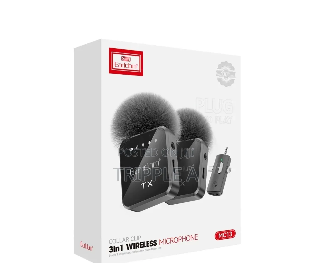 Earldom 3 in 1 Wireless Microphone