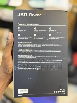 JBQ Finger Print Unlock Wrist Bag / Pouch Bag