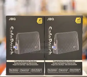 JBQ Finger Print Unlock Wrist Bag / Pouch Bag