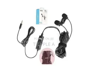 Boya Lapel Double Microphone