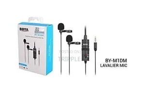 Boya Lapel Double Microphone