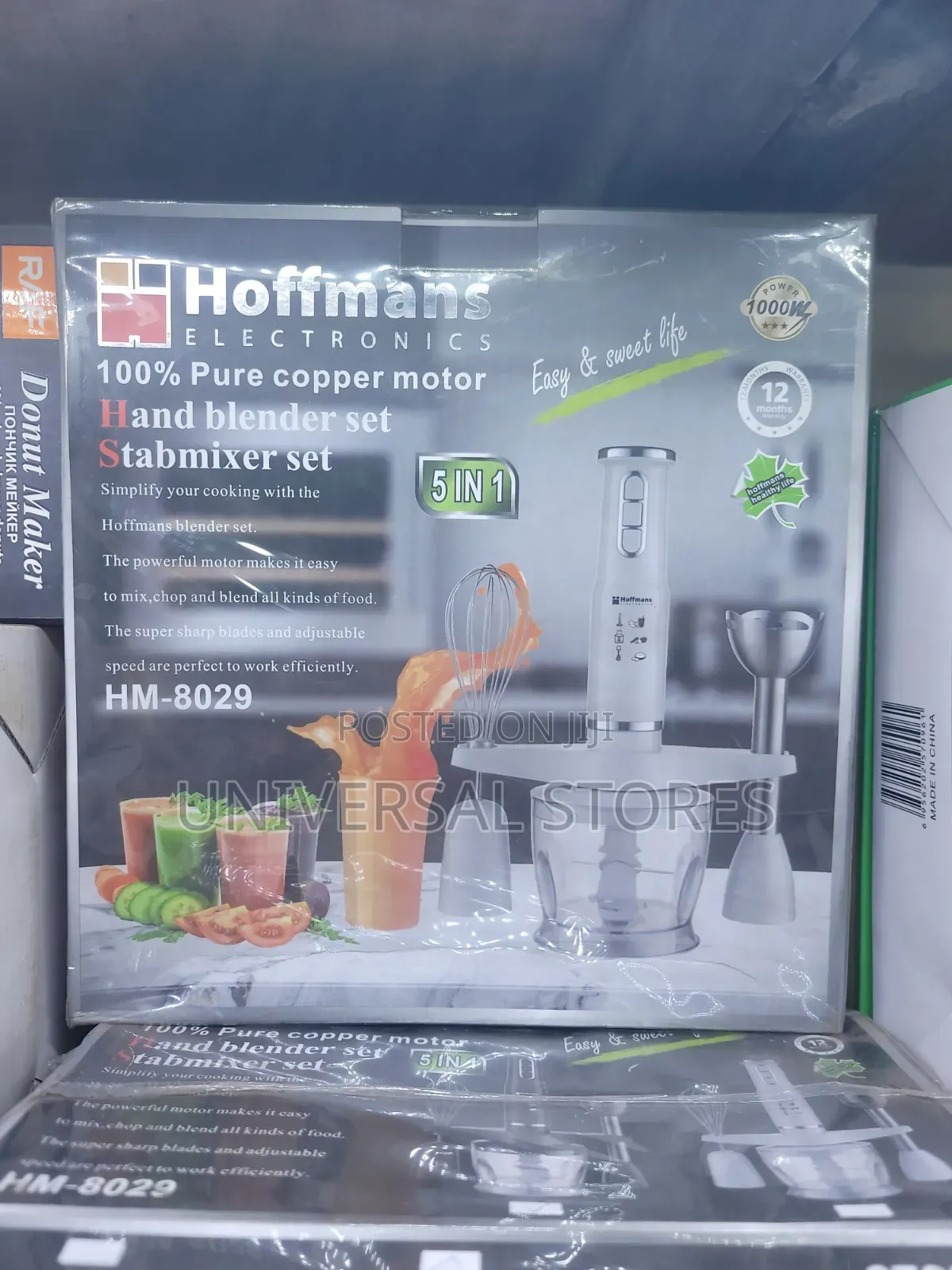 Hoffmans 5-in-1 Hand Blender Set
