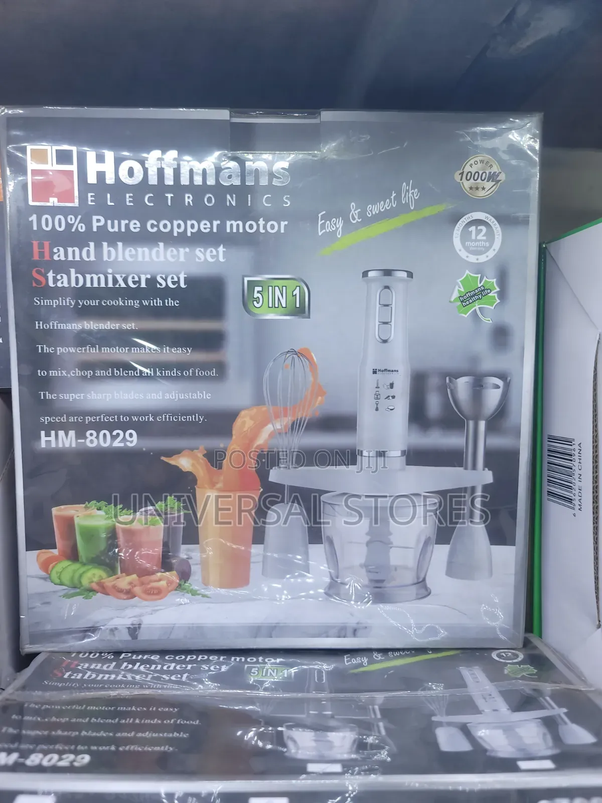 Hoffmans 5-in-1 Hand Blender Set