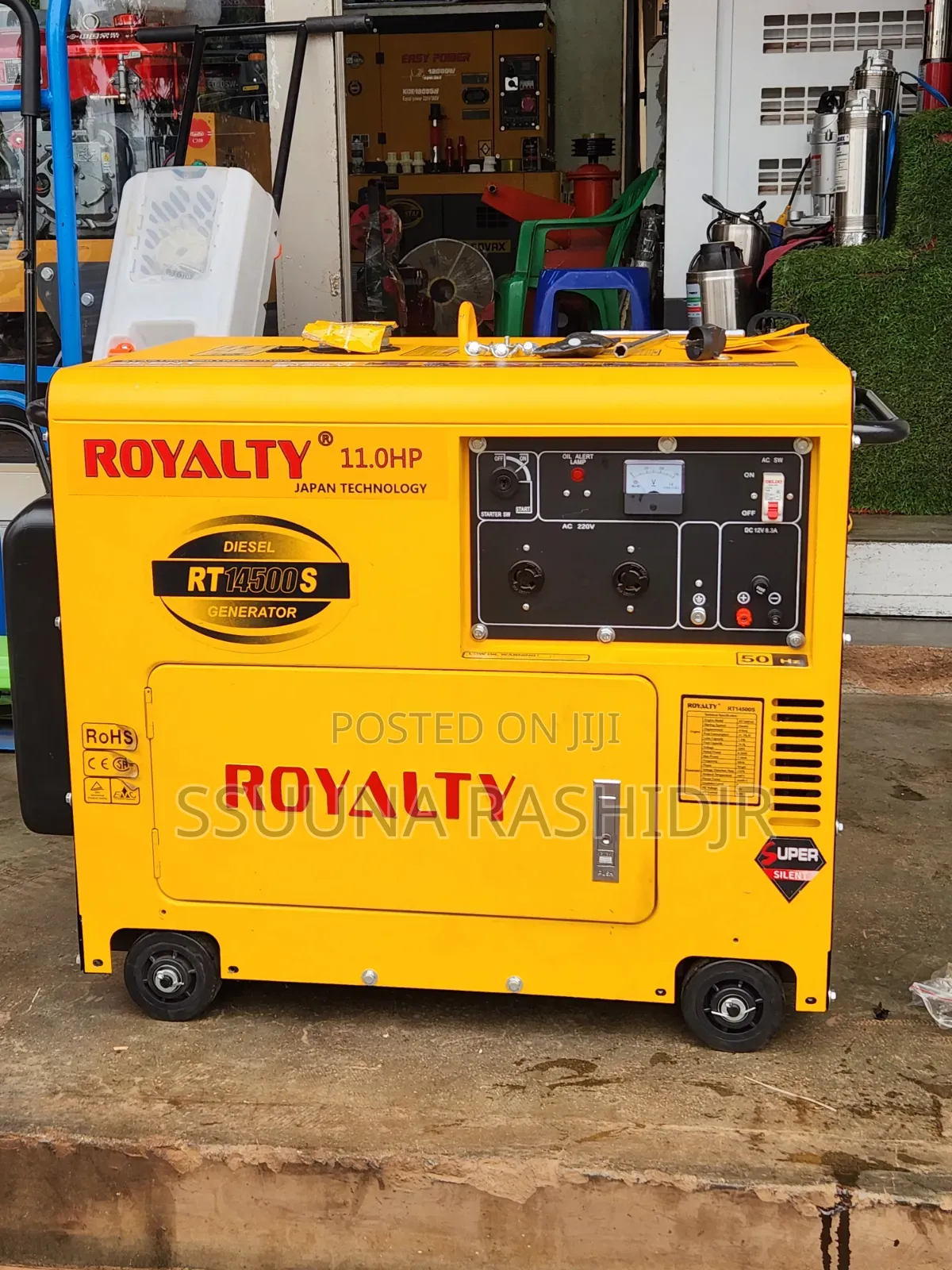Royality Diesel Generator 7.5kva 11hp