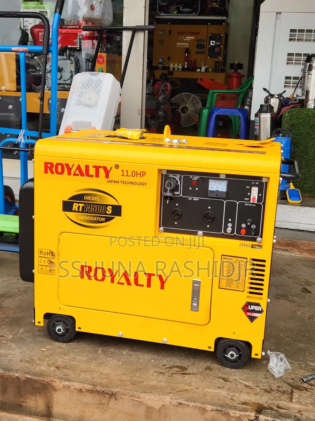 Royality Diesel Generator 7.5kva 11hp