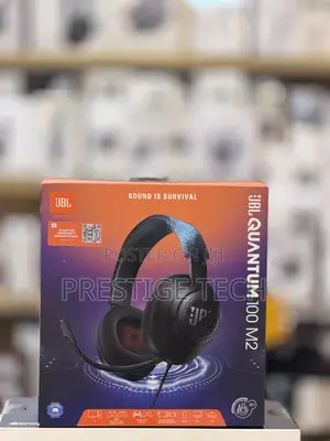 JBL Quantum 100 M2 Wired Gaming Headphones With Detachable Mic