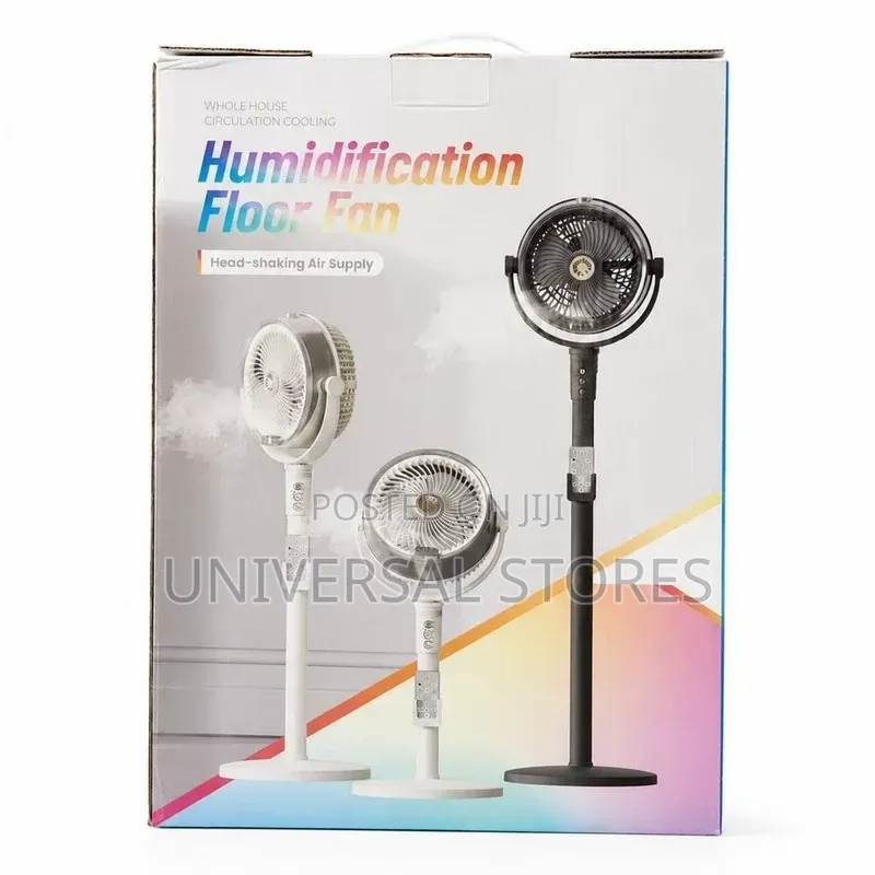 Whole House Circulation Cooling Humidification Floor Fan