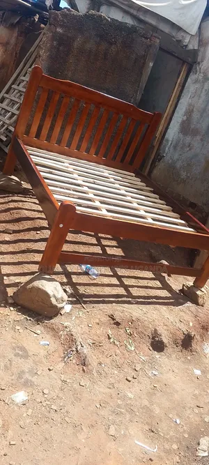 5x6 Budget Wooden Bed