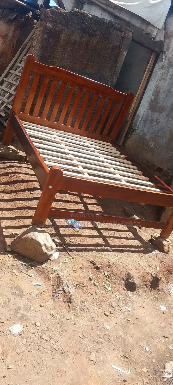 5x6 Budget Wooden Bed