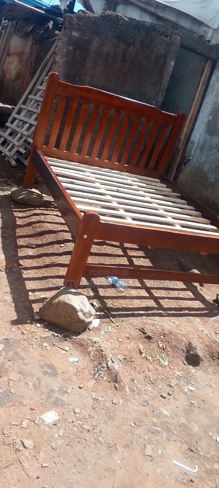 5x6 Budget Wooden Bed