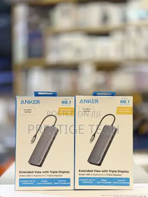Anker 14in1 USB C Hub, Triple Display Type C Hub 14-in-1, 4K at 60Hz HDMI