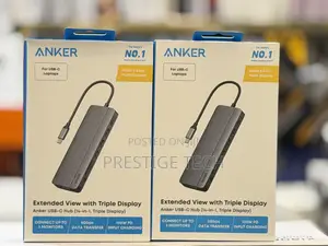 Anker 14in1 USB C Hub, Triple Display Type C Hub 14-in-1, 4K at 60Hz HDMI