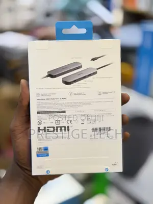 Anker Nano 7in1 USB C Hub Multi Port USB Adapter for Laptop/Mac, 4K at 60