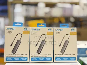Anker Nano 7in1 USB C Hub Multi Port USB Adapter for Laptop/Mac, 4K at 60