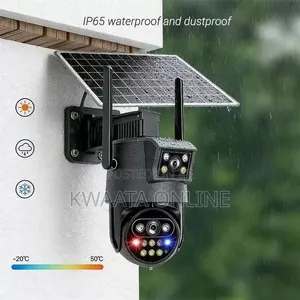AOV 4K Ultra HD Dual-Lens 4G LTE Sim Card Solar PTZ Security Camera