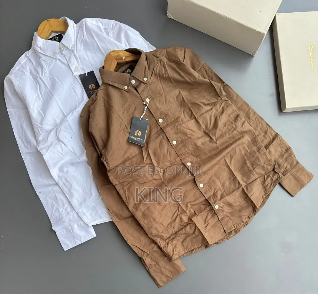Brand New Pure Linen Shirts. Peek Fit