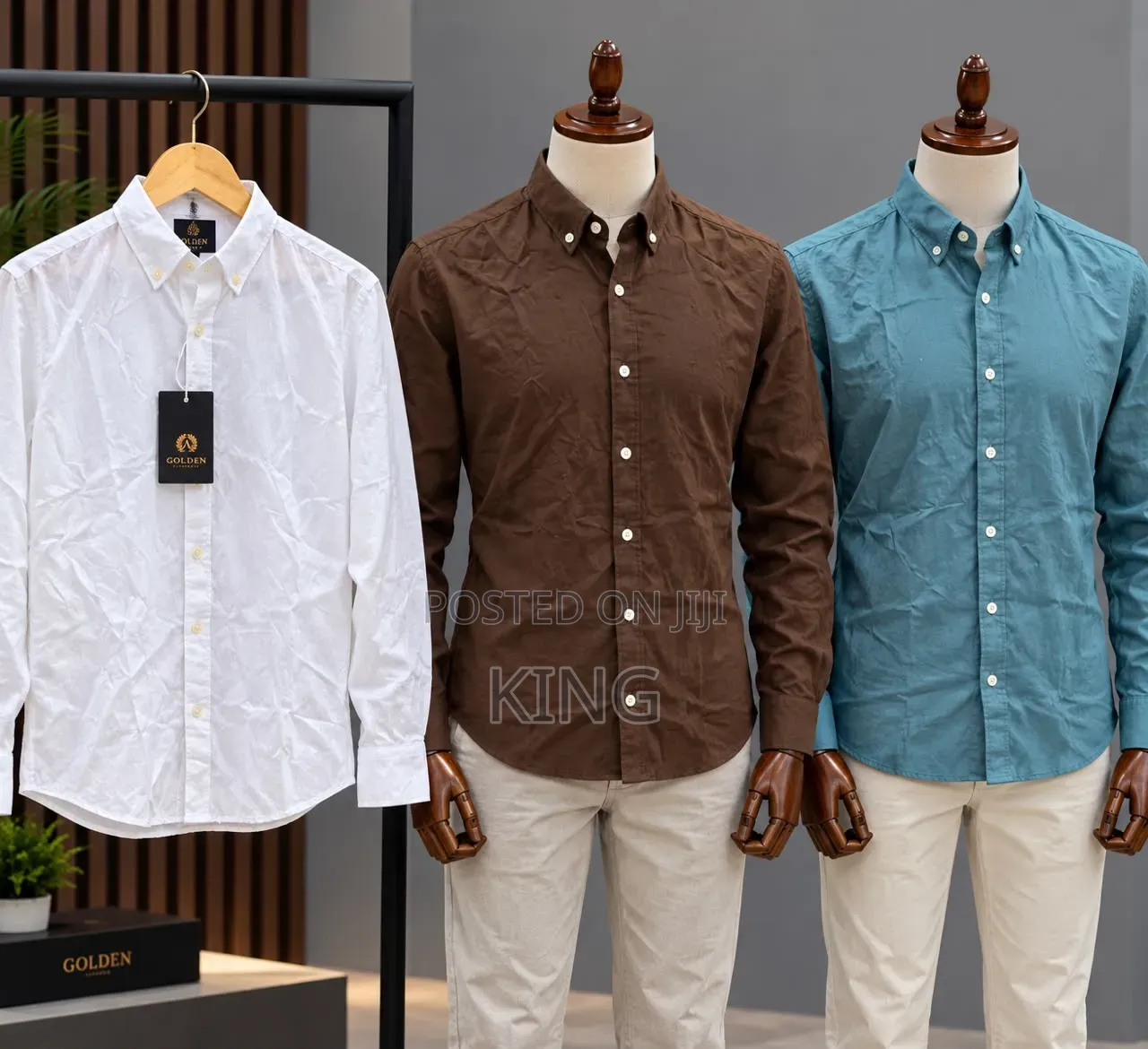 Brand New Pure Linen Shirts. Peek Fit