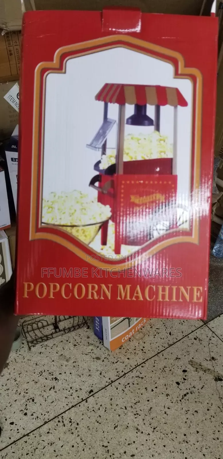 Portable Popcorn Machine