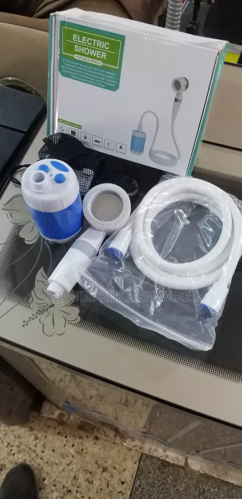 Portable Shower Pamp