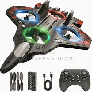 Power Gyro R/C Foam Fighter Aircraft With Wireless Remote Controller