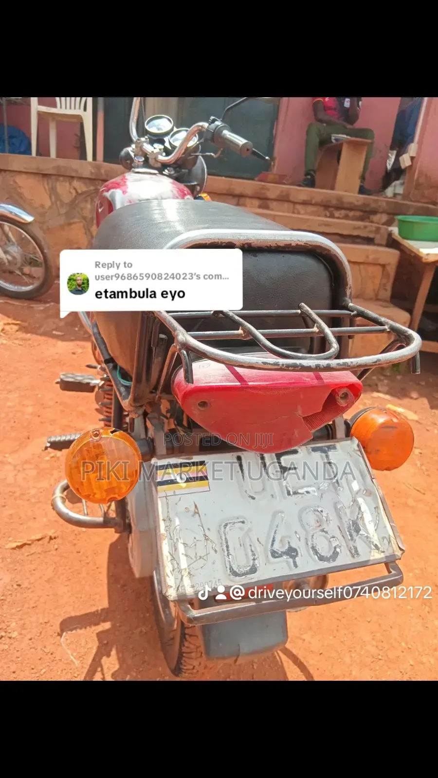 Bajaj Boxer 100 2024 Red