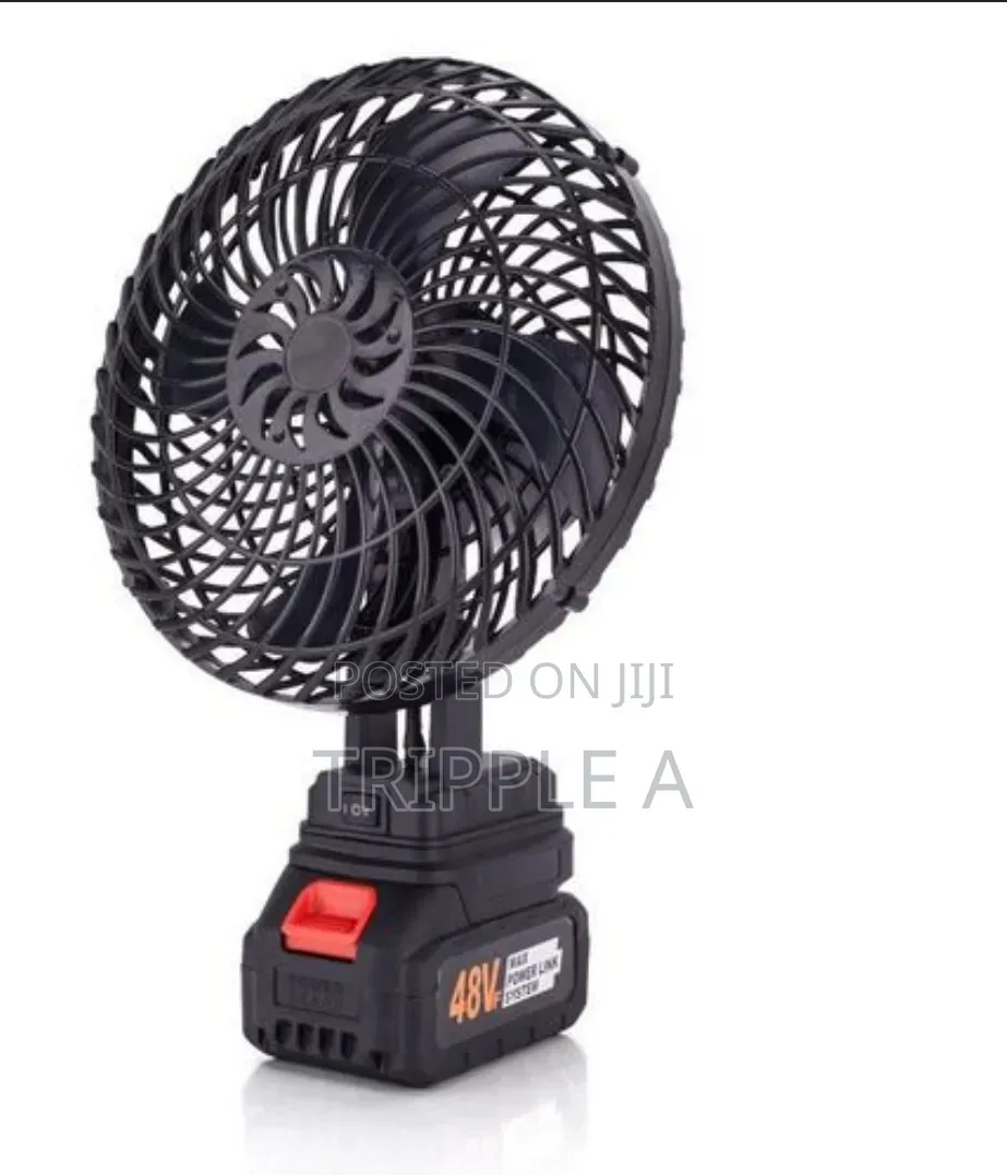 Portable Rechargeable High Power Adjustable Electric Fan