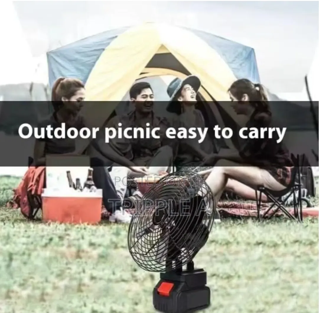 Portable Rechargeable High Power Adjustable Electric Fan