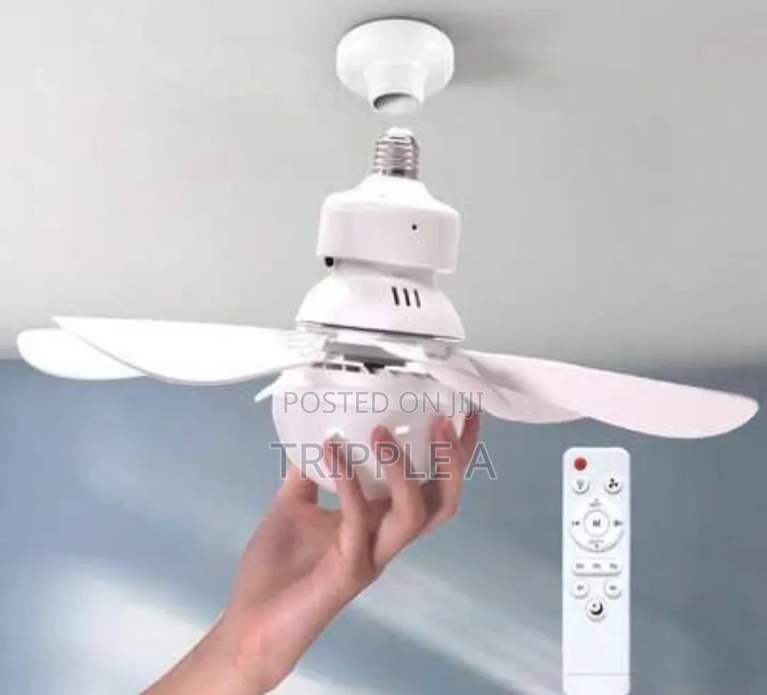 Modern White LED Ceiling Fan