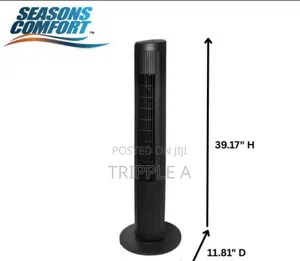 29 Inch Digiwave Branded Black Tower Fan