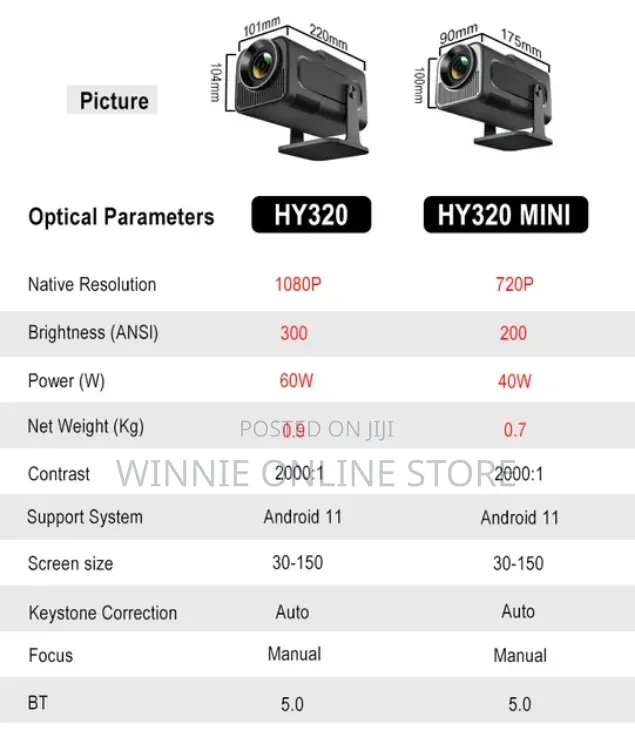 Mini Smart Projector