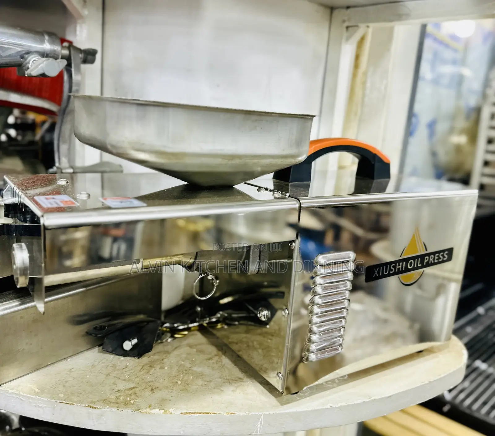 Commercial Oil Press Machine – Stainless Steel