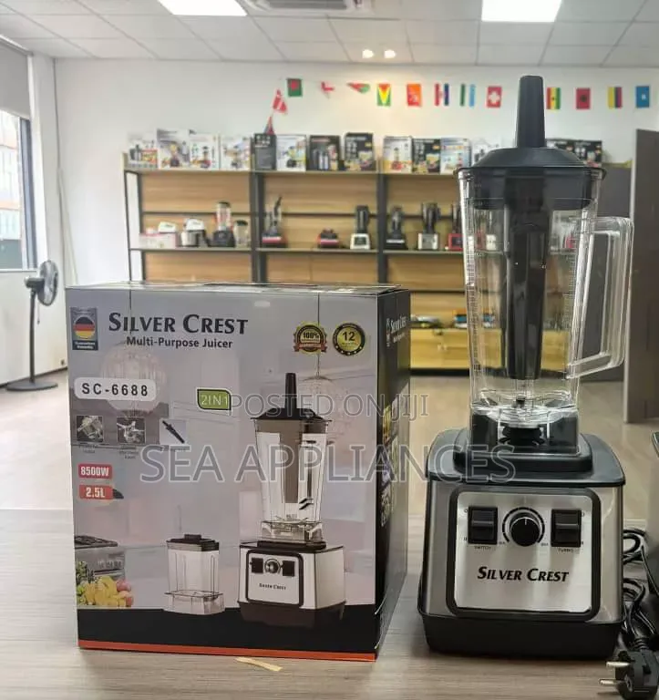Commercial Silver Crest Blender