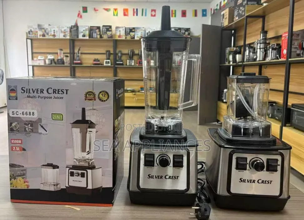 Commercial Silver Crest Blender