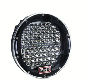 Round LED Auxiliary Driving Lights – Pair for Cars SUVs & 4x4 Vehicles