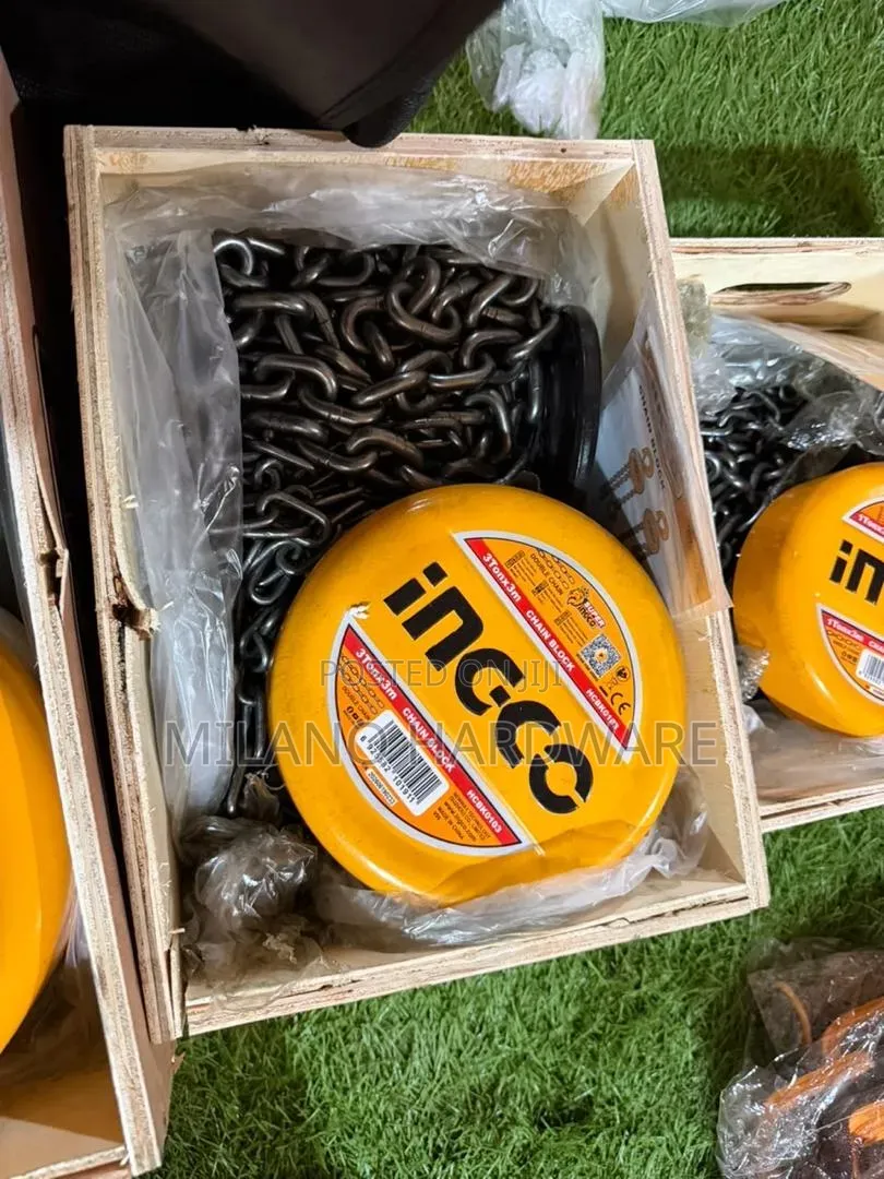 INGCO HCBK0103 Manual Chain Block (Chain Hoist)
