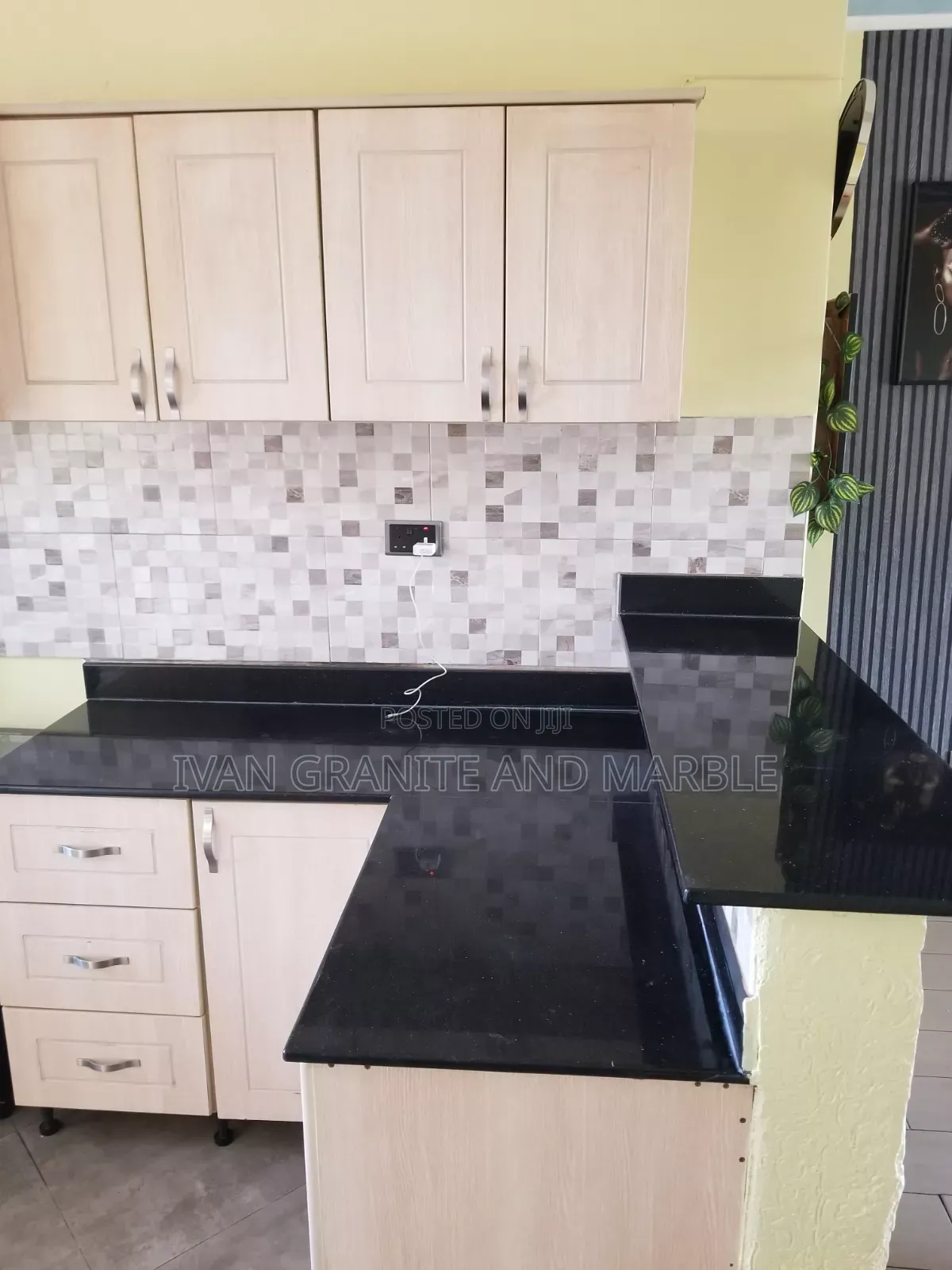Granite and Marble Stone. Galaxy Black Granite