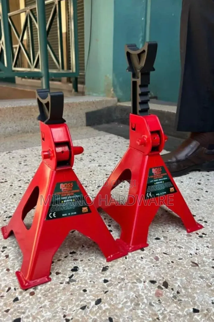 Boss 3-Ton Double Locking Jack Stands
